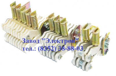 Контакты для ячейки КРУ-2-10 на 630А, 1000А, 1600А, 2000А, 3150А от производителя по низким ценам.