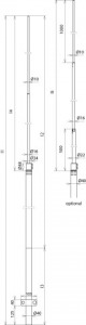 Стержневые молниеприемники D 40 DEHN