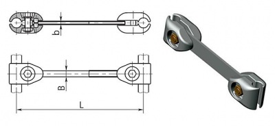Распорка РГ-4-400