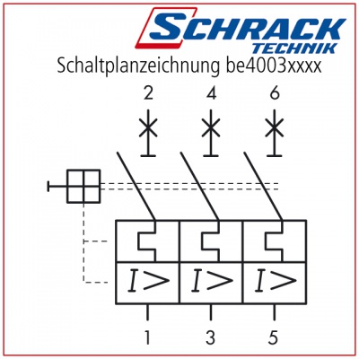 Автомат защиты двигателя серии МР 3-полюсный SCHRACK TECHNIK