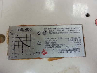 Автомат EBL-400