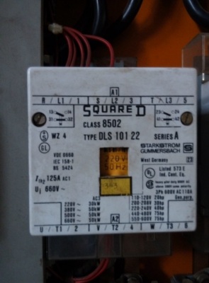 Куплю пускатель (контактор) SquareD, класс 8502, тип DLS 10122, кат ~220В, 3шт.