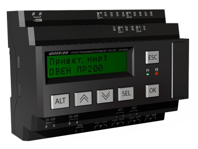 ПР200-24.4.2.0 Программируемое реле с дисплеем, ОВЕН