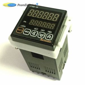 CT6S-2P4 (220VAC) Цифровой счётчик-таймер, 48х48мм, 2 индикатора по 6 разрядов 100-240VAC Autonics