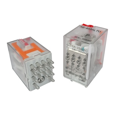 AE-407ALTU Промежуточное реле Амитрон, 6А, 4С, 220VAC аналог 553482300020 Finder