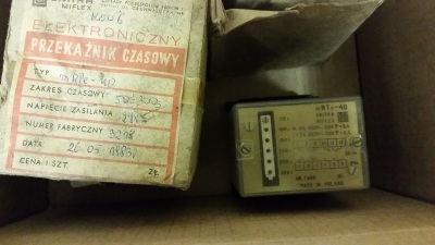 Реле mRTe-40 220V 1-6s
