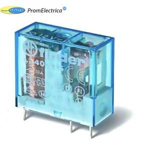 403190480000 Миниатюрные PCB реле выводы с шагом 3.5мм, Контакты AgNi, 1CO 10A, катушка DC Finder