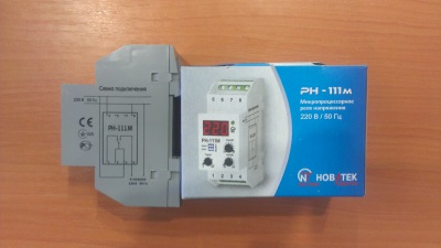 РН-111М Реле напряжения 220V AC 16A