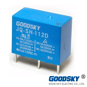 JQ-SS-112D Реле 5А, 1C, 12VDC, Goodsky