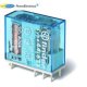 446291100000 Миниатюрные PCB реле выводы с шагом 5мм, Контакты AgNi, Влагозащита, 2CO 10A, катушка DC Finder