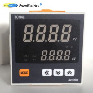 TCN4L-24R ПИД регулятор температуры, 96х96мм, 110-220 Вольт питание, датчики: термопара (K, J) или термосопротивление (Pt100) Autonics TCN4L-14R