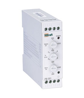 Реле контроля фаз (напряжения) РК-101 02 DeKraft