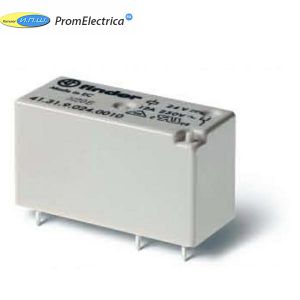 413191105311 Низкопрофильные Миниатюрные PCB реле выводы с шагом 3.5мм, контакты AgNi+Au, Влагозащита, 1CO 12A Конфигурация с контактами NO Finder