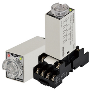 ATM4-510S Миниатюрный аналоговый таймер, от 1 до 10 сек, 200-230VAC, 4PDT (4С), Autonics