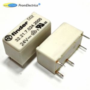 322170242300 Субминиатюрные реле для печатного монтажа Finder, 6А, 24VDC