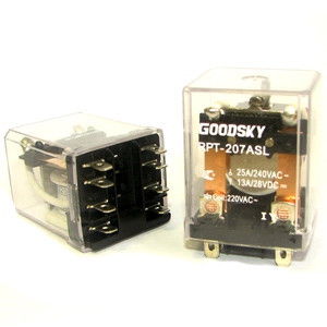 RPT-207ASL Реле 25-30А, 2С, 220VAC, Goodsky