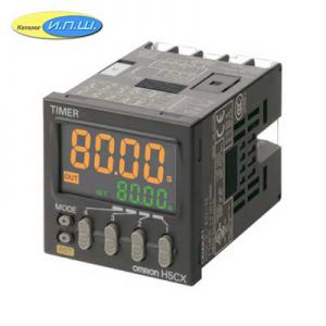 H5CX Omron - Многофункциональный таймер, 48Х48мм, с монтажом на щит, на дин, на винт, 24-240VAC/DC