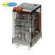 553292205040 Миниатюрные реле общего назначения Втычные, Контакты AgNi+Au, 2CO 10A, блокируемая кнопка Тест + индикатор 220V DC катушка Finder