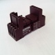 RT704-B Колодка DIN для реле RE-4P, AE, DRM 4P, (аналог PYF-14BE), белая