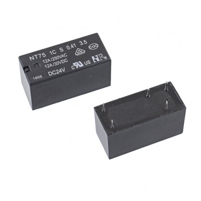 NT75-CS16A-DC24V-0.41 Реле 16А, 1С, 24VDC (ez)