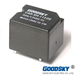 CAR-SH-112DE Реле 40А, 1С, 12VDC, Goodsky