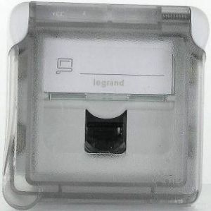 Пыле- и влагозащищенные электроустановочные изделия Legrand серии Plexо IP55