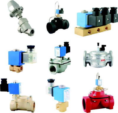 Соленоидные клапаны и клапаны с пневмоприводом