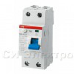 Выключатель дифференциального тока F202 AP- R типа А ABB      F202 A-25-0.03 AP R  в www.sielectro.ru