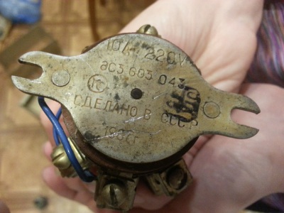 Переключатель ДС3.603, АС3.603