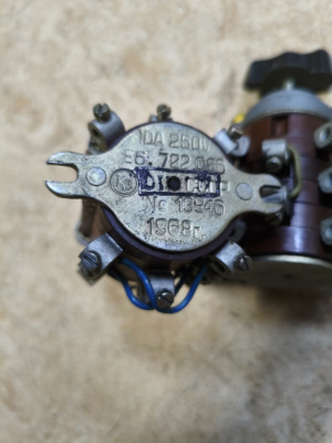 Е6.722.086 (ДС3.603.023) Переключатель пакетный