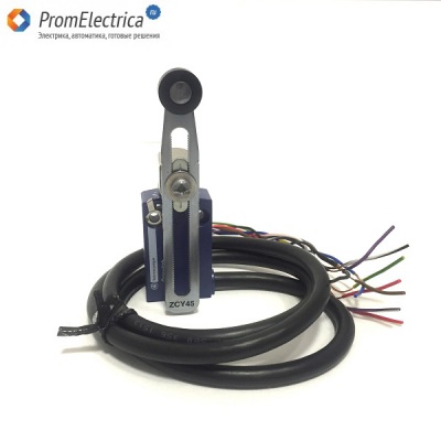 XCMD2145L1 Концевик с термопластиковым роликовым рычагом регулированной длины может заменить  KP F1 S11