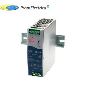 SDR-120-48 Импульсный блок питания 120W, 48V, 0-2.5А Mean Well