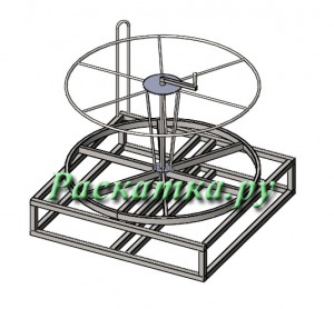 Стойка для размотки бухт СРБ-1-500