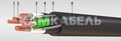 Кабель КГЭС 3х16+1х10+1х16 наличие, цена, описание. В наличии 480 м.