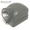 7806.6551.0 GWconnect Кабельный угловой кожух, алюминий, сальник М20 Molex