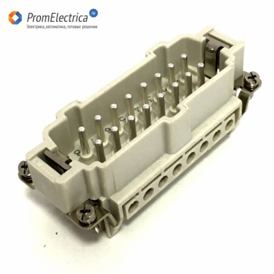 7316.6105.0 GWconnect Вилка 16 контактов + земля, 16 Ампер 500 Вольт Molex