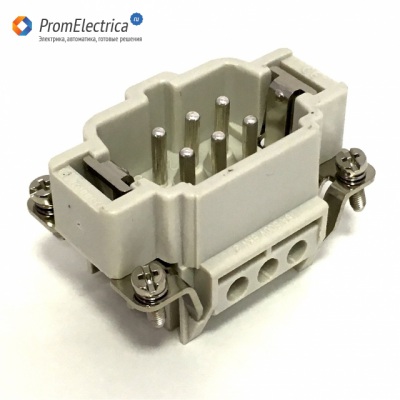 7306.6103.0 GWconnect Вилка 6 контактов + земля, 16 Ампер 500 Вольт Molex