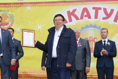 Благотворительная деятельность НПО «Каскад» отмечена благодарностью администрации Ядринского района