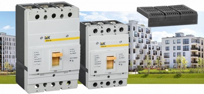 Расширение ассортимента силовых автоматических выключателей ВА44 IEK® - модели на номинальный ток до 630 А