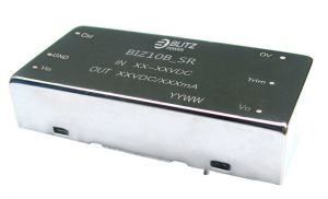 Blitz-power: Преобразователи с входным диапазоном 4:1 мощностью 10 Вт в корпусах 2х1" - BIZ10B_R