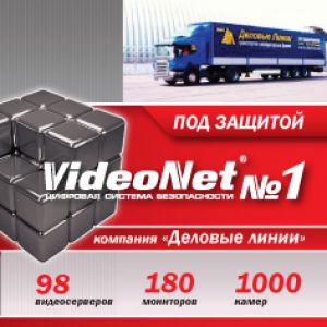 «Деловые линии» под защитой «VideoNet»