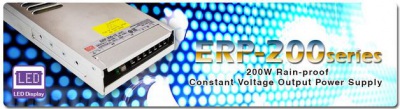 Новые источники питания серии ERP-200 от компании Mean Well