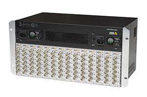 AXIS представила модуль-шасси AXIS Q7920 с интерфейсами RJ45 и SFP для IP-видеосерверов типа Blade
