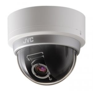 На рынке появились купольные IP-камеры наблюдения JVC с повышенной прочностью для работы в помещениях и на улице