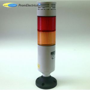 PTE-APB-202-RY (24VDC) Светодиодные колонны, сигнальные столбы c звуковым сигналом, MENICS