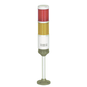 PRPB-202-RY Cигнальная колонна с лампами накаливания, диаметр 56 мм, 24 VAC/DC, 2 секции, красный/желтый