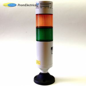 PTE-APB-202-YG (24VDC) Светодиодные колонны, сигнальные столбы c звуковым сигналом, MENICS