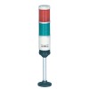 PRPB-202-RG Cигнальная колонна с лампами накаливания, диаметр 56 мм, 24 VAC/DC, 2 секции, красный/зеленый