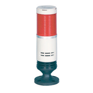 PRGB-102-R Cигнальная колонна с лампами накаливания, диаметр 56 мм, 24 VAC/DC, 1 секция, цвет красный