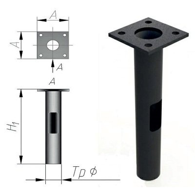 Фундаментный блок ФБ-0,219-2,5 101кг в Краснодаре